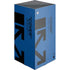 Black and Blue Arrows XBox Series X Digital Edition Console Skin